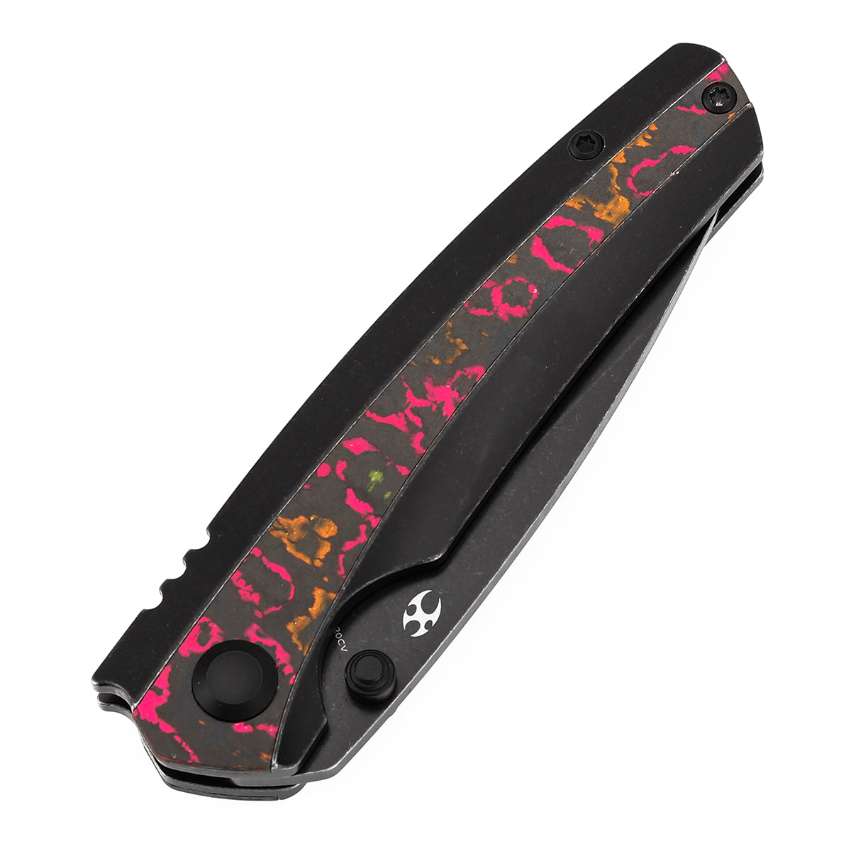 Kansept Knives Raven K2109A6 frame lock detail