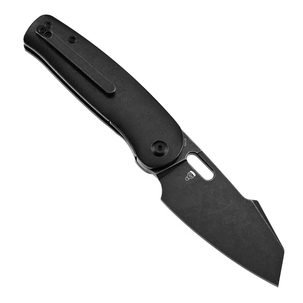 Kansept Knives Orlok K2111A1 open position showing CPM S35VN blade