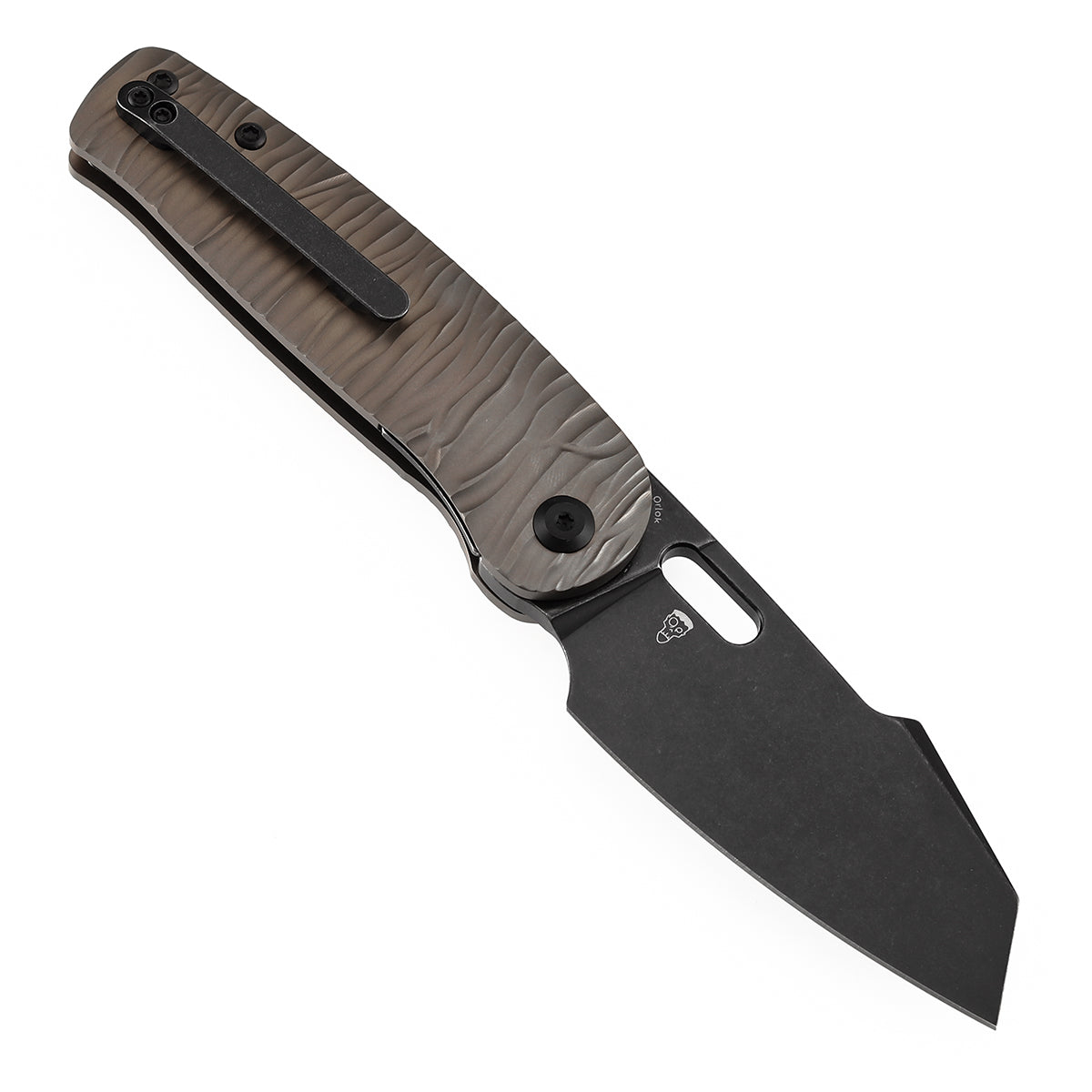 Kansept Orlok K2111A4 bronze anodized titanium handle scales