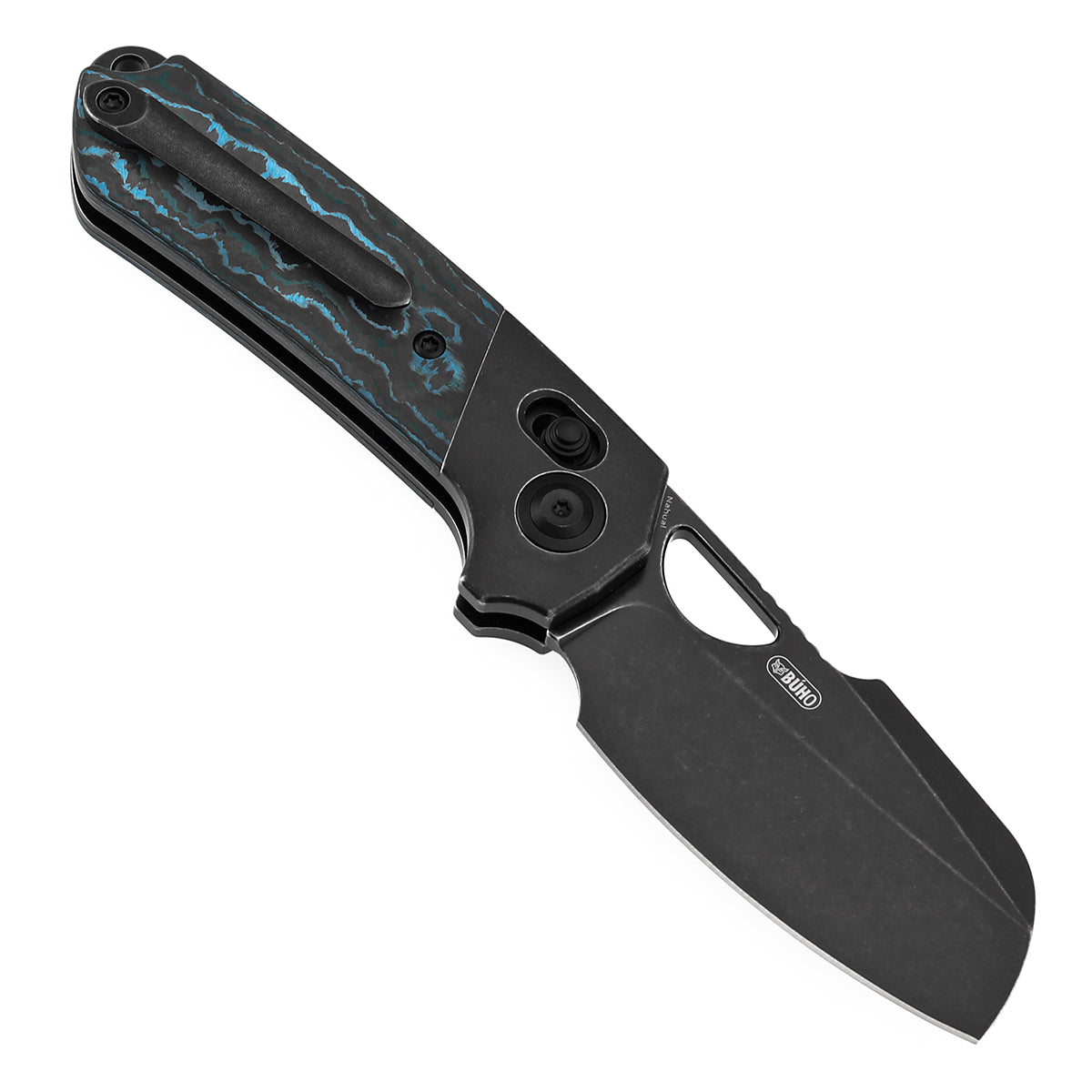 Kansept Nahual K2125V4 open position showing MagnaCut dagger blade