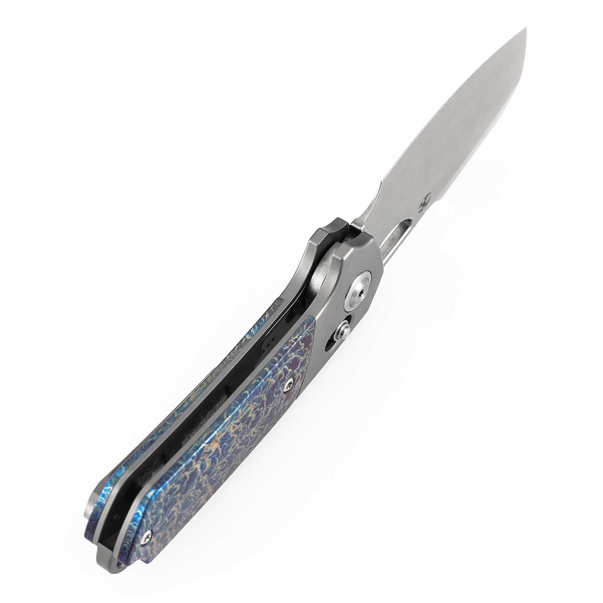 Kansept Nahual K2125V5 blade detail – stonewashed Magnacut dagger