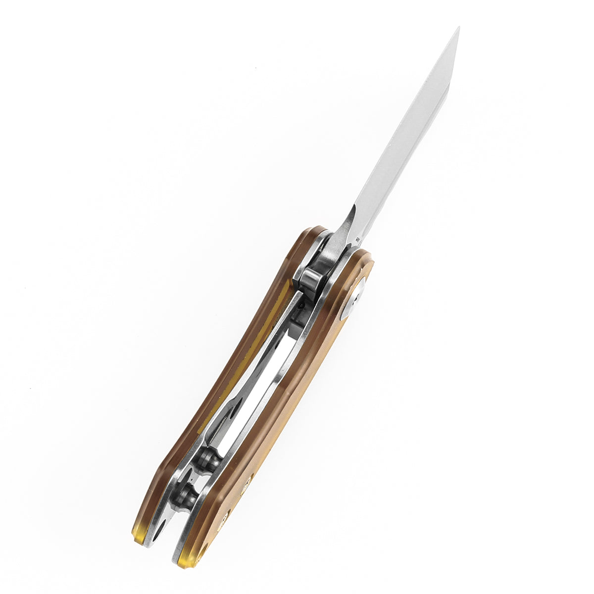 Kansept Mini Korvid K3030P1 blade detail – satin CPM S35VN cleaver