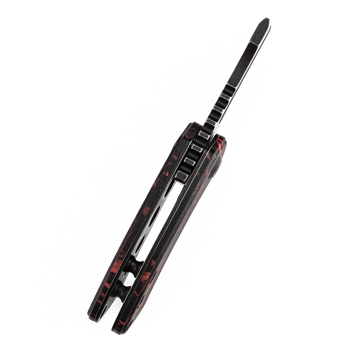 Kansept Mini Korvid K3030S1 red and black G-Mascus handle scales