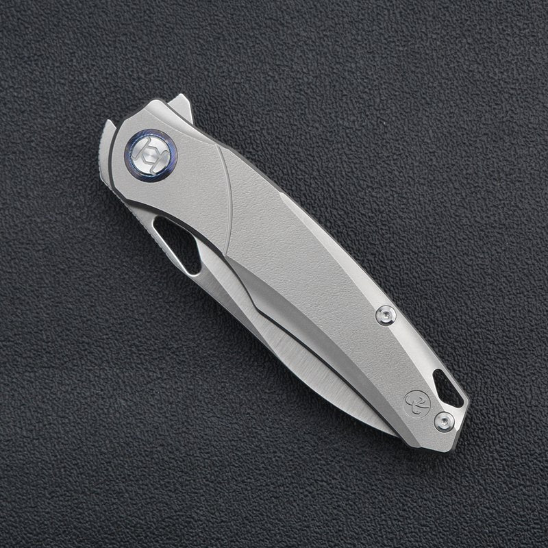 Kunwu ZEN K704 grey titanium handle