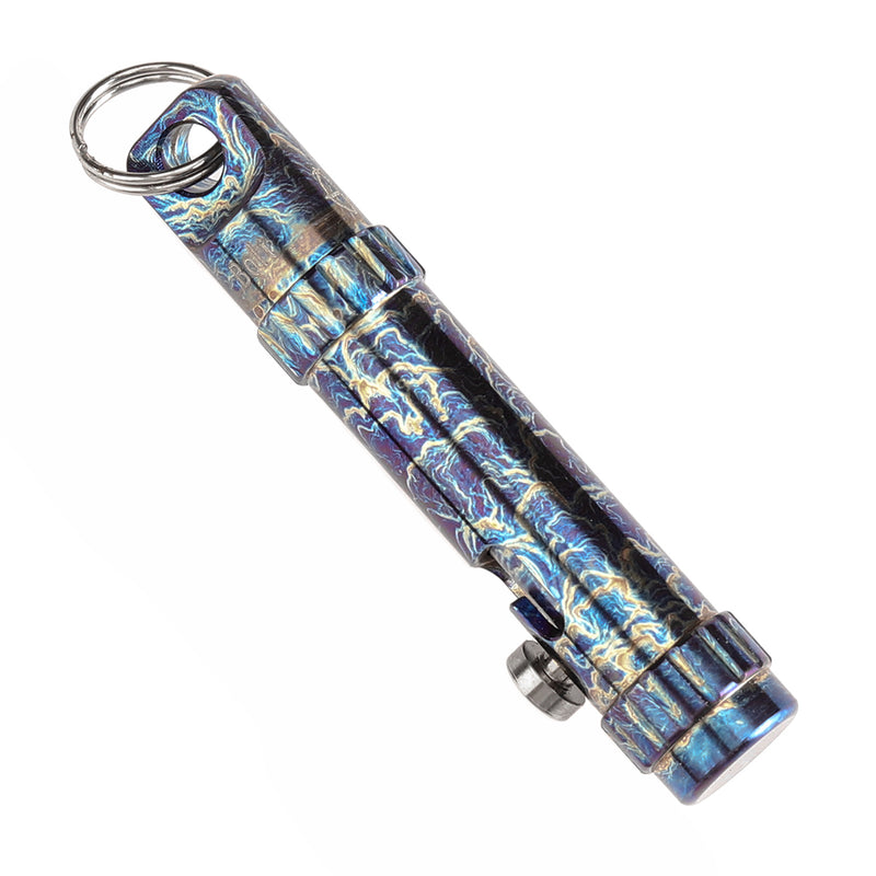 Fidget tool with keychain on chain