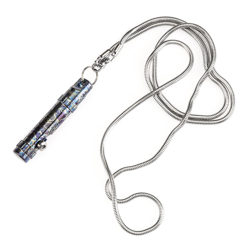 Kansept Bolt Fidget G013A6 – Titanium Lightning Strike EDC Bolt Fidget Tool with Keychain Lanyard Hole