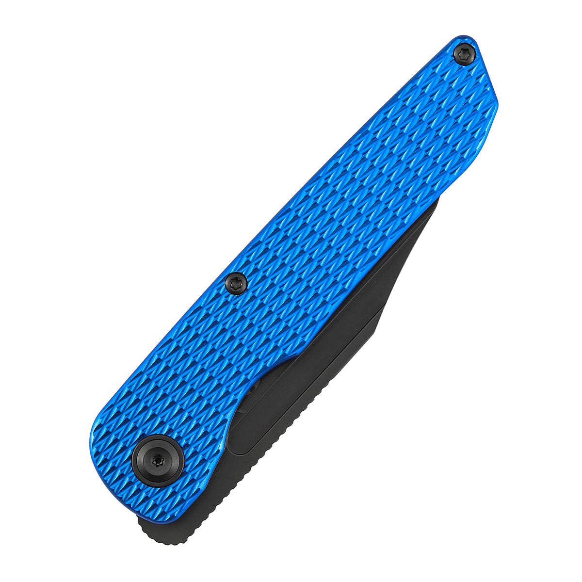 Kansept Nettle T1103A2 – 3.28" 154CM Tanto Liner Lock Knife Blue Anodized Aluminum