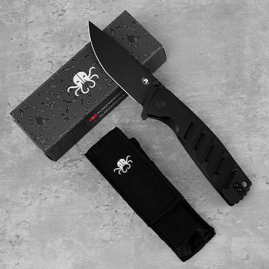 Klaken Ranger KL-03-BlackG10 with box and nylon pouch