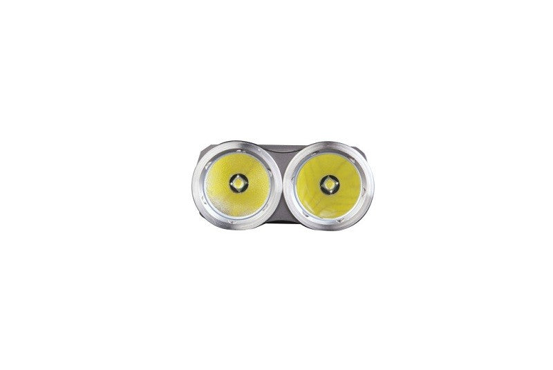 Klarus XT20 + BK20AB Kit - Dual Head XM-L 1200 Lumen LED Flashlight and Bike Light