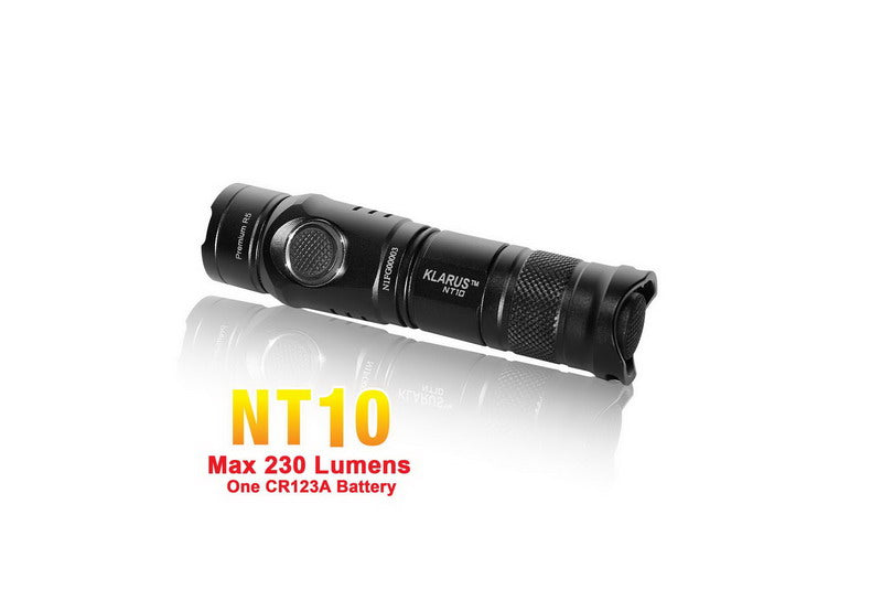Klarus NT10 XP-G R5 CR123 LED Flashlight