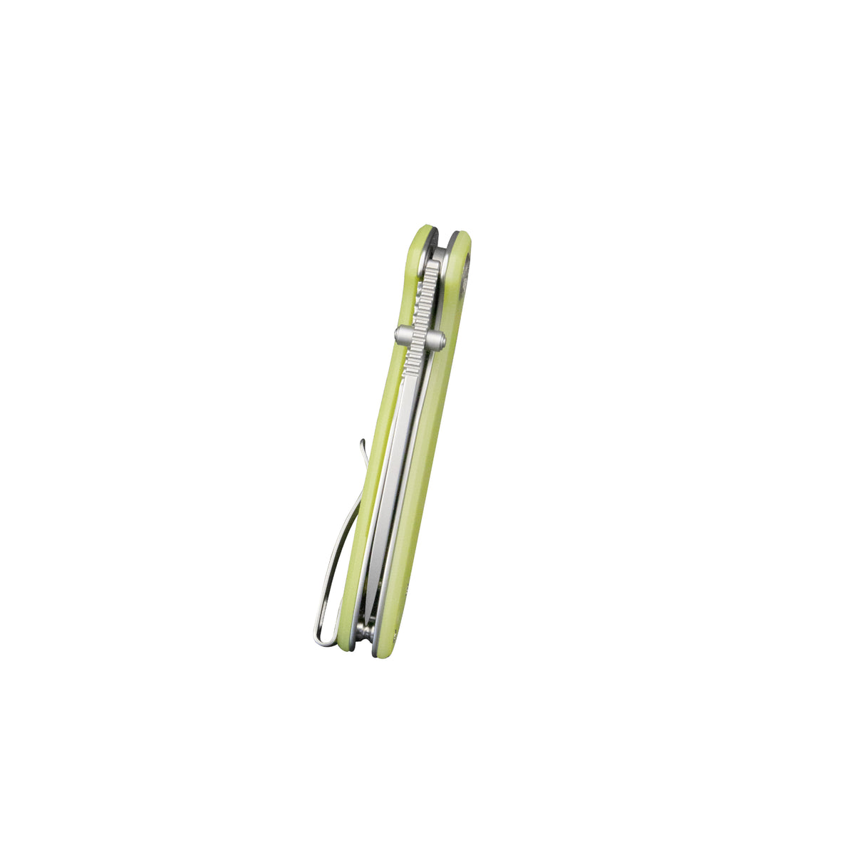 Kubey Belus KUB342D EDC Folding Knife – Yellow G10, 3.39″ D2 Blade