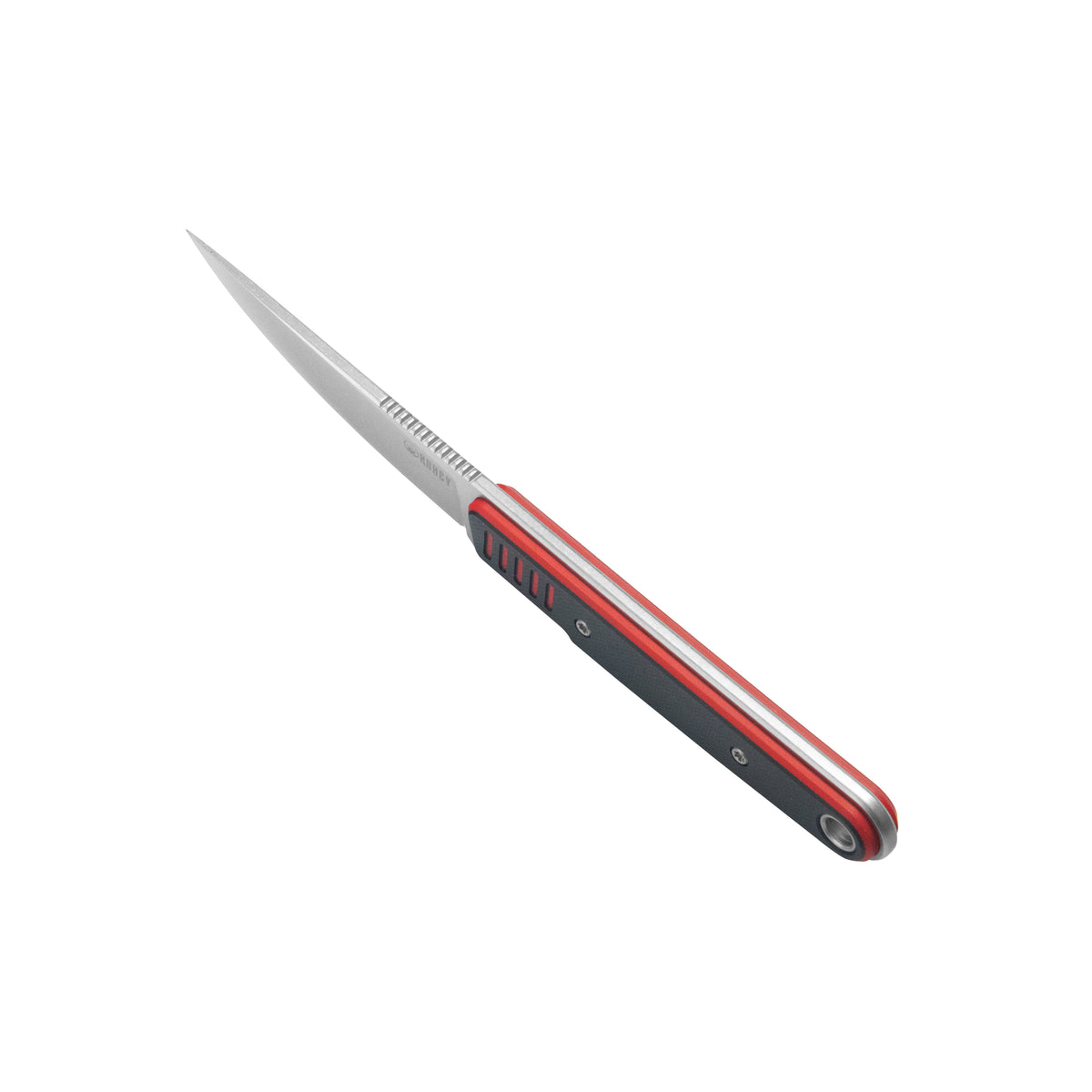 Kubey JL Kwaiken Fixie Fixed Blade Knife Red Black G10 Handle 3.11" Beadblast 14C28N KU355A