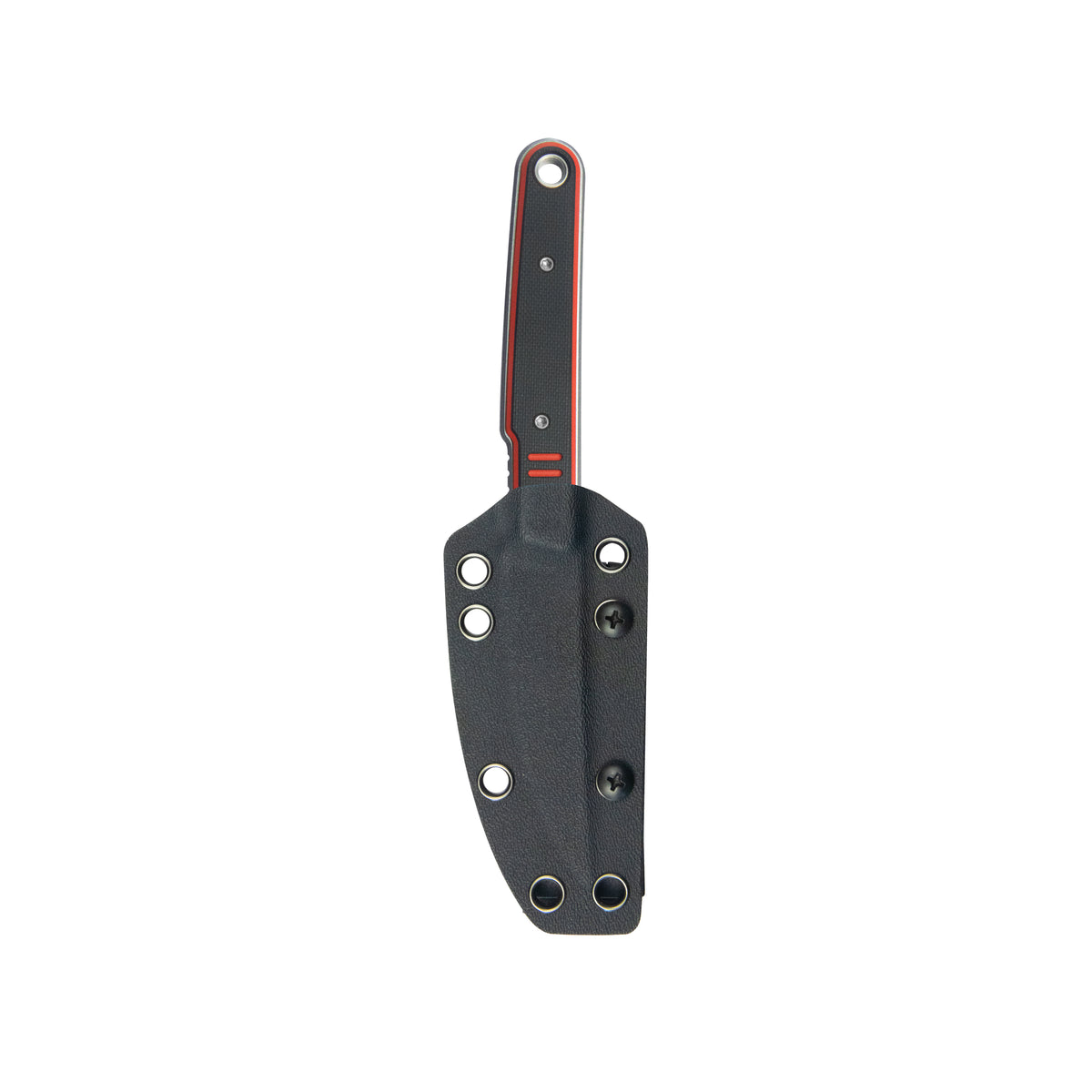 Kubey JL Kwaiken Fixie Fixed Blade Knife Red Black G10 Handle 3.11" Beadblast 14C28N KU355A