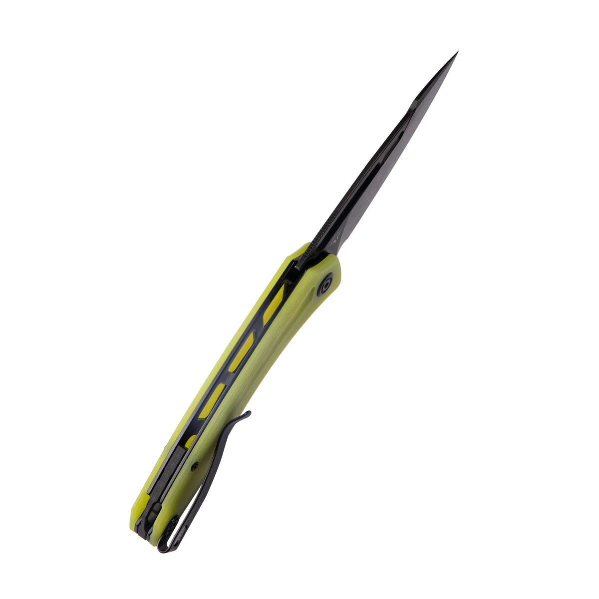 Kubey Merced KUB345C Linerlock Folding Knife – Yellow G10, D2 Blade