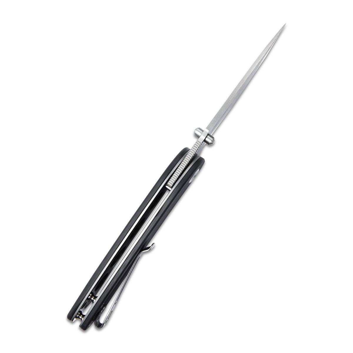 Kubey Momentum KUB344H Linerlock Folding Knife – Black G10, D2 Blade