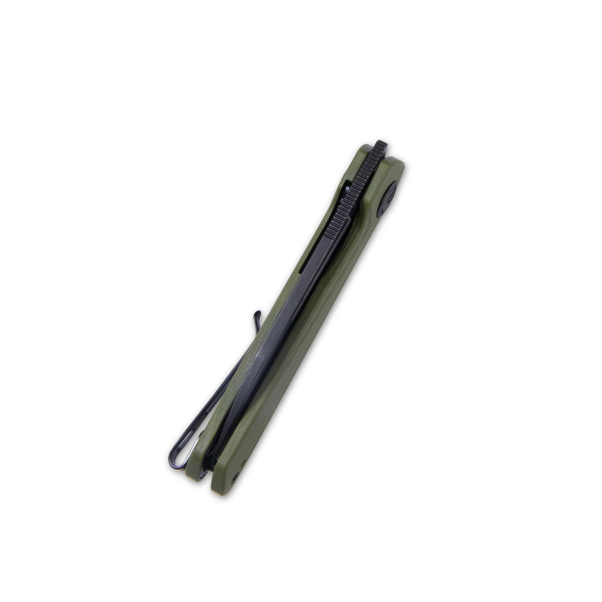 Kubey Royal KUB321F Folding Knife – Black/OD Green G10, 2.99″ D2 Blade