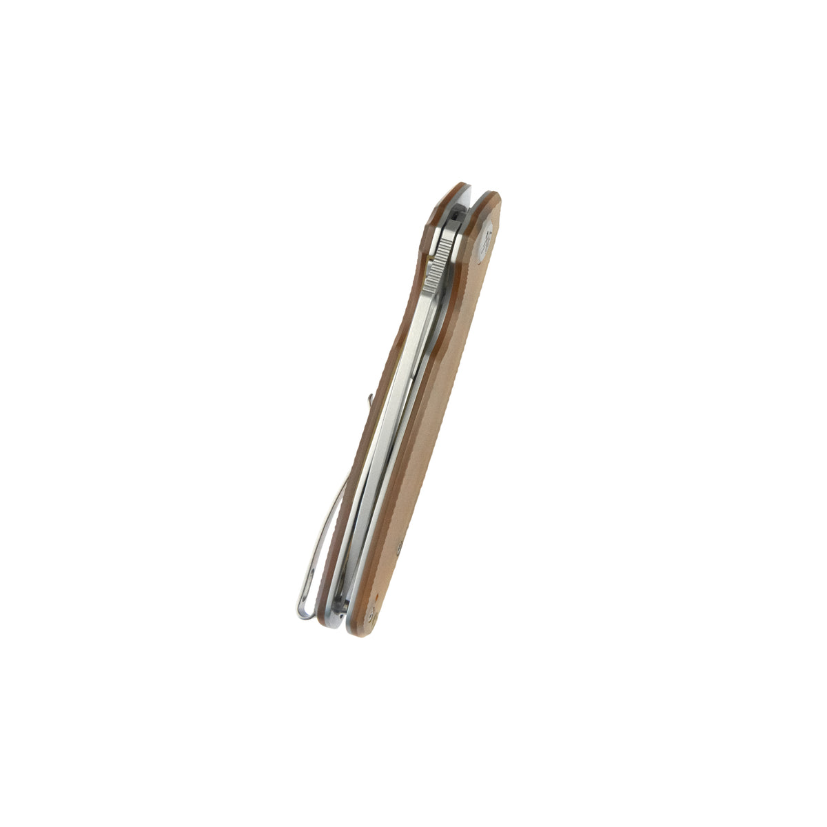 Kubey Tityus Liner Lock Flipper Folding Knife Ultem Handle 3.39" Beadblast 14C28N Blade KU322R