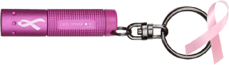 LED Lenser K1 13 Lumen Keychain Flashlight - Pink