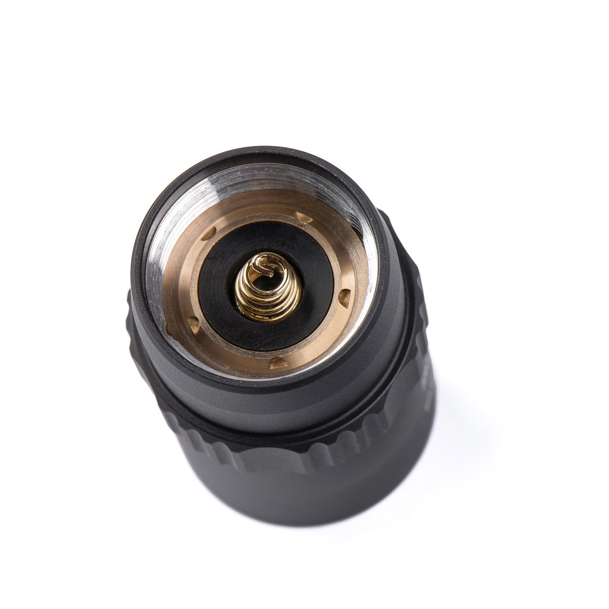 Weltool LH8 (LH8-6500k) flashlight head thread detail