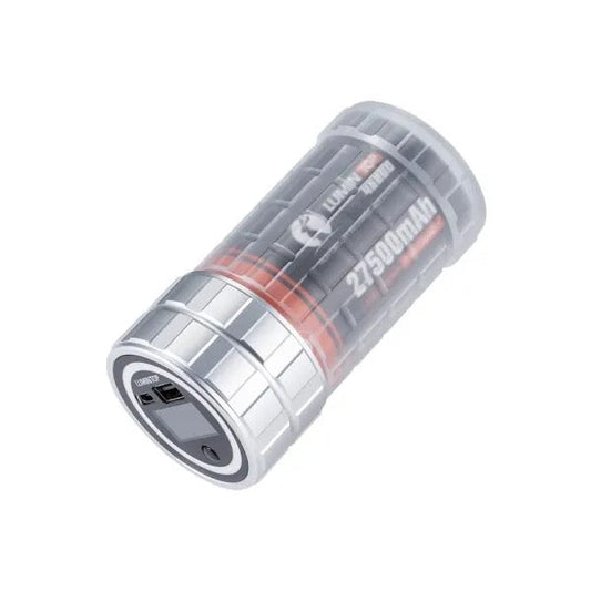 Lumintop Aurora 300 LM Multi‑Color Flashlight Power‑Bank – USB‑C, 27500 mAh, Warm White + RGB Lantern