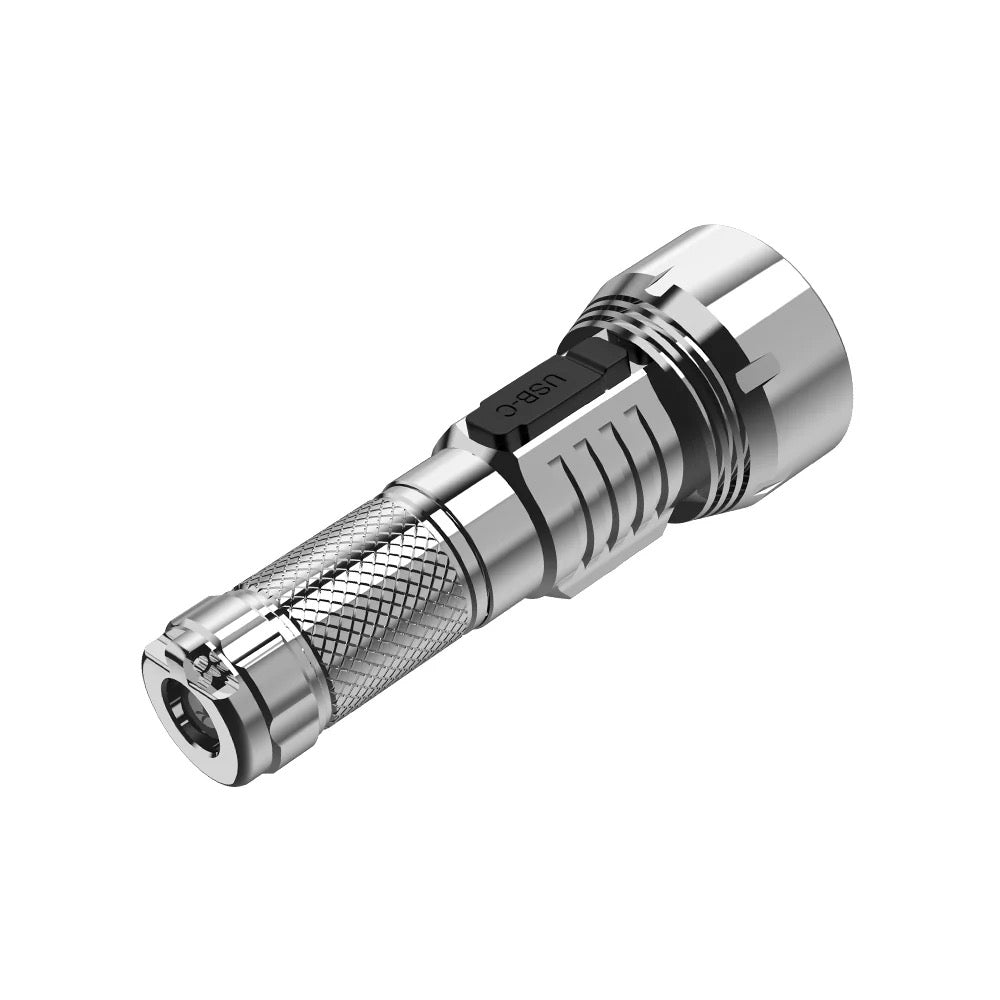 Lumintop GT Nano 3.0 Raw Titanium – USB‑C Rechargeable Mini EDC Flashlight