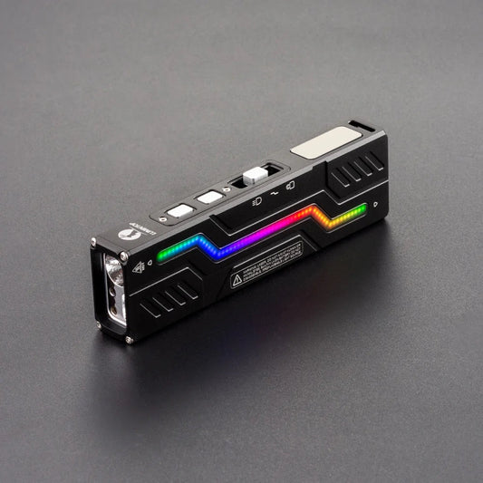 Lumintop MoonBox 3.0 EDC Flashlight â€“ 1200 Lumens, RGB & UV, Dual Lasers, USBâ€‘C Rechargeable