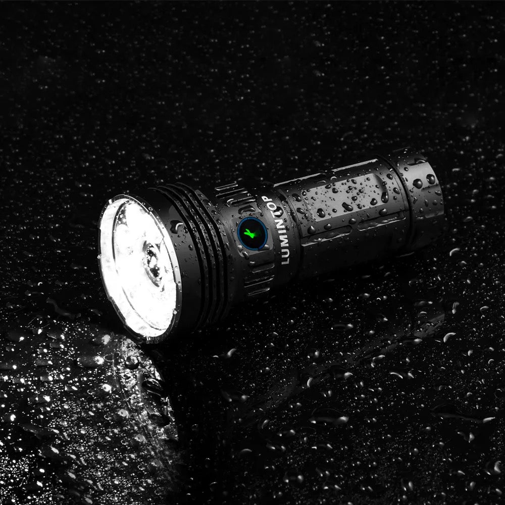 Lumintop Thanos 2.0 – 12,600 Lumen Dual LED/LEP USB‑C Rechargeable Flashlight