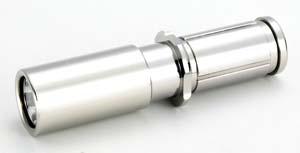 Lumintop Silver Fox Stainless Steel LED Flashlight