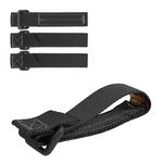 Maxpedition 3" TacTie Attachment Strap 4 Pack - Black 9903B