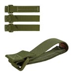 Maxpedition 3" TacTie Attachment Strap 4 Pack - OD Green 9903G
