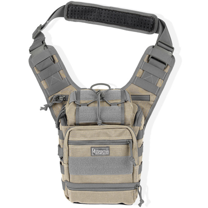 Maxpedition Colossus Versipack Shoulder Bag - Khaki Foliage 0424KF