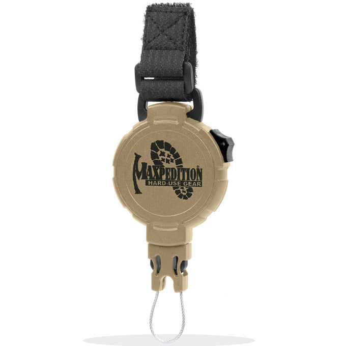 Maxpedition Tactical Gear Retractor Large Strap - Khaki RL2K