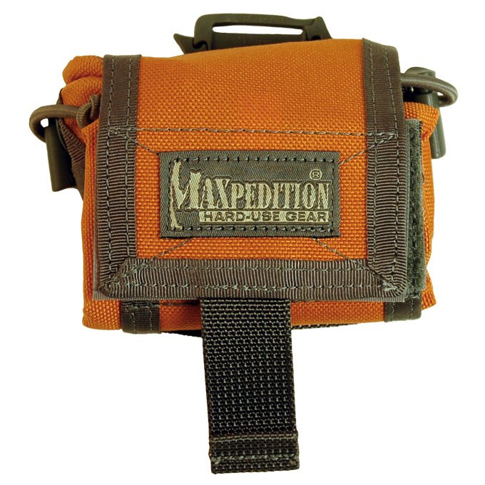 Maxpedition Rollypoly Folding Dump Pouch - Orange 0208OF