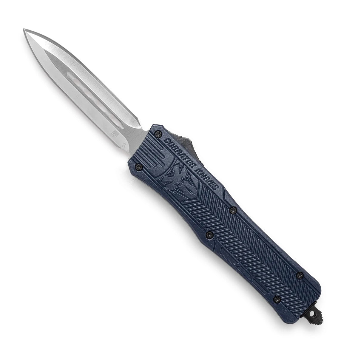 CobraTec CTK-1 NYPD Blue Medium Dual Action Knife 3in D2 Steel Blade