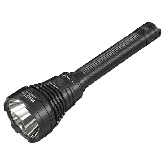 Nitecore MH40 Pro front view – 3500 lumen long throw flashlight