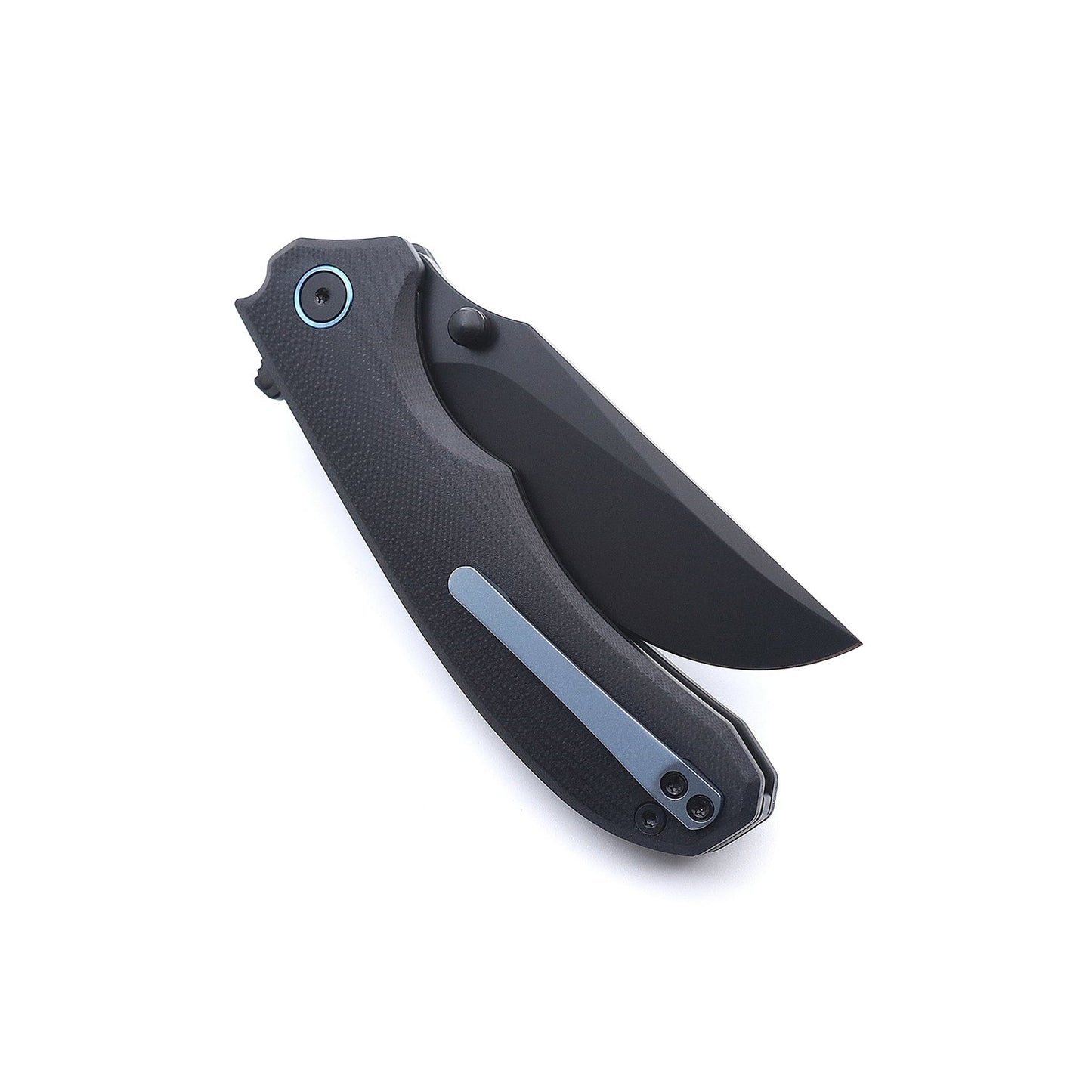 Miguron Centurion Folding Knife 3.5" 14C28N Black PVD Blade Black G10 Handle MGR-812BK