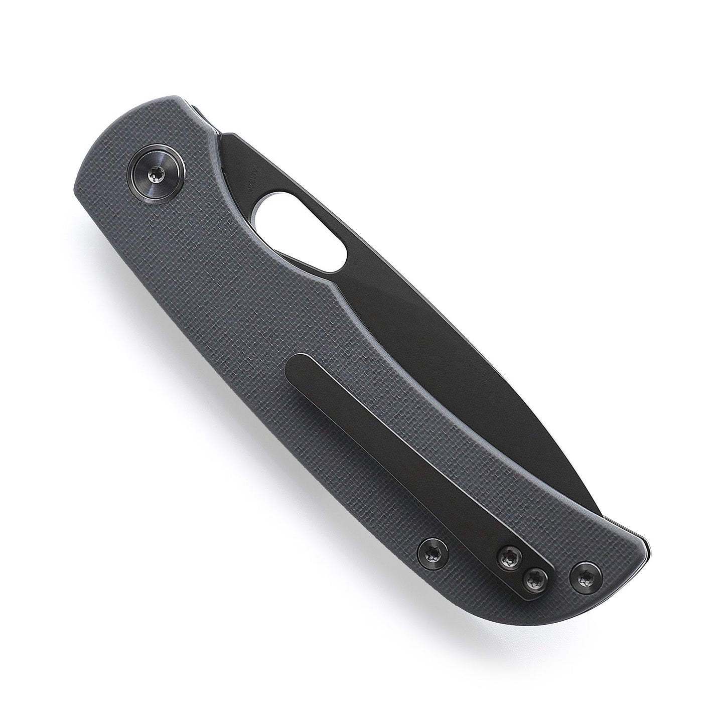 Miguron Moyarl Folding Knife 3.25" Dark Grey PVD 14C28N Blade Dark Grey G10 Handle MGR-806DG