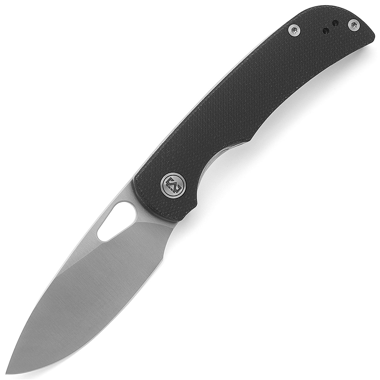 Miguron Moyarl Folding Knife 3.25" 14C28N Satin Blade Black Micarta Handle MGR-806MWBK