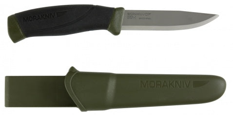 Morakniv Companion MG Carbon Steel Fixed Blade Knife (4.0" Blade)