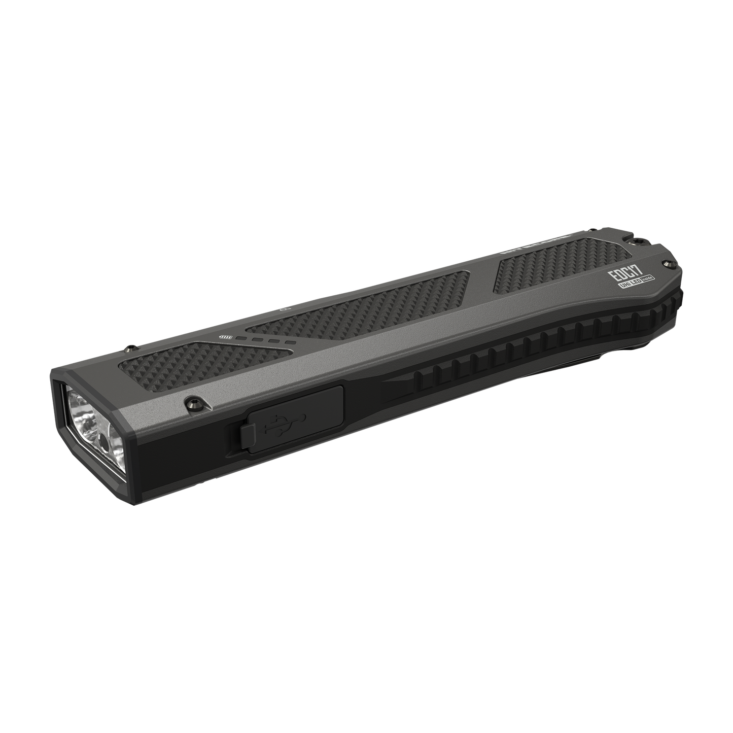 Nitecore EDC17 – 1500 Lumen Rechargeable Flat Flashlight w/ UV & Green Laser