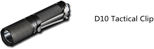 Nitecore D10 Tactical Clip