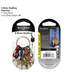 Nite Ize S-Biner Key Ring - Stainless Steel