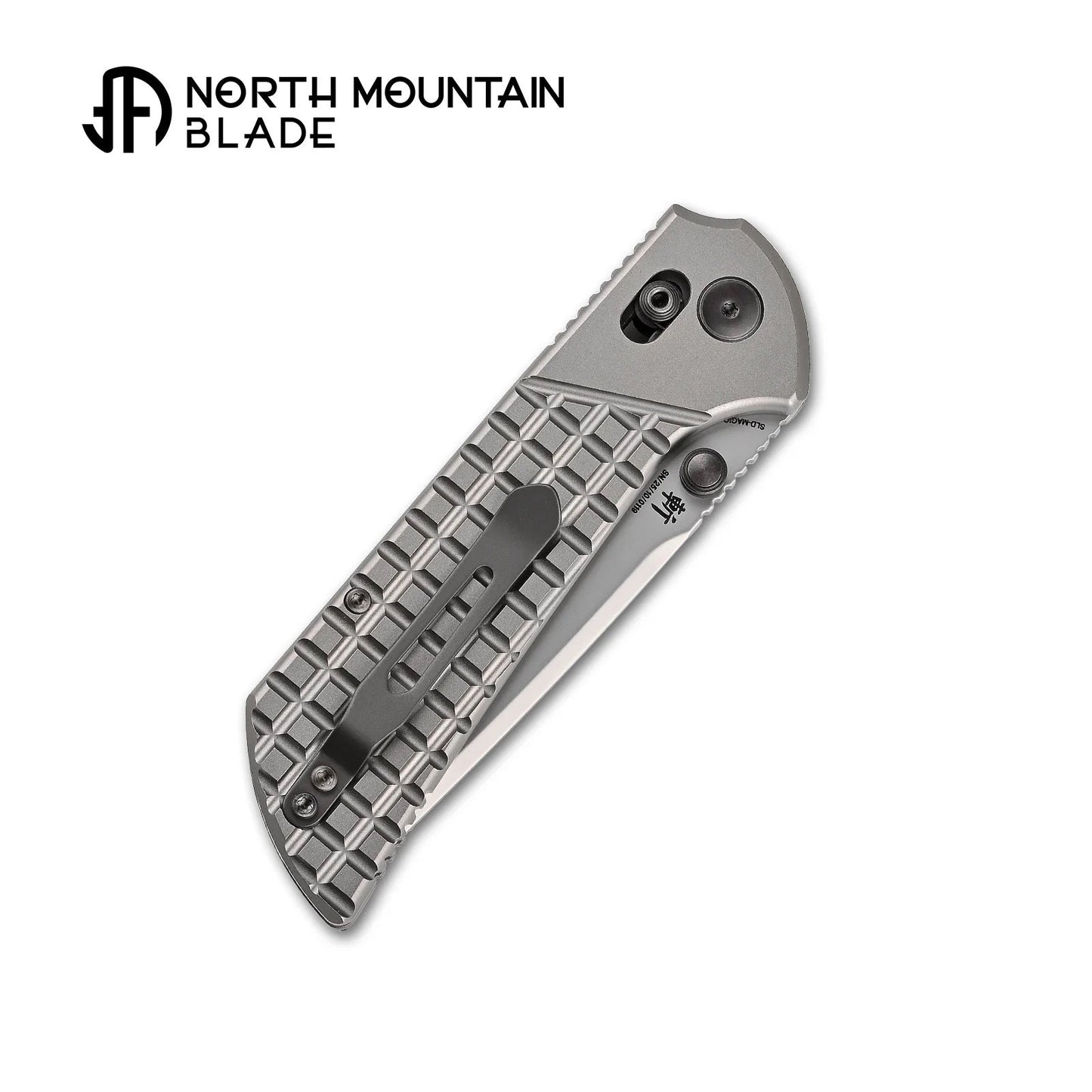 North Mountain Blade 2532-TI CHOP – SLD-Magic Tanto | Titanium Handle | Crossbar Lock | 10-Year Warranty