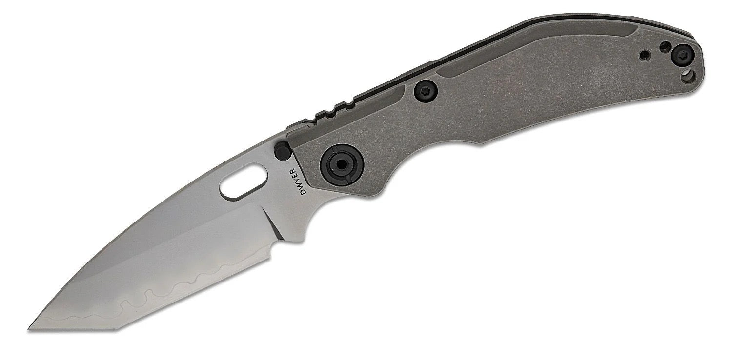 North Mountain Blade 2522-Ti closed view – gray titanium handle