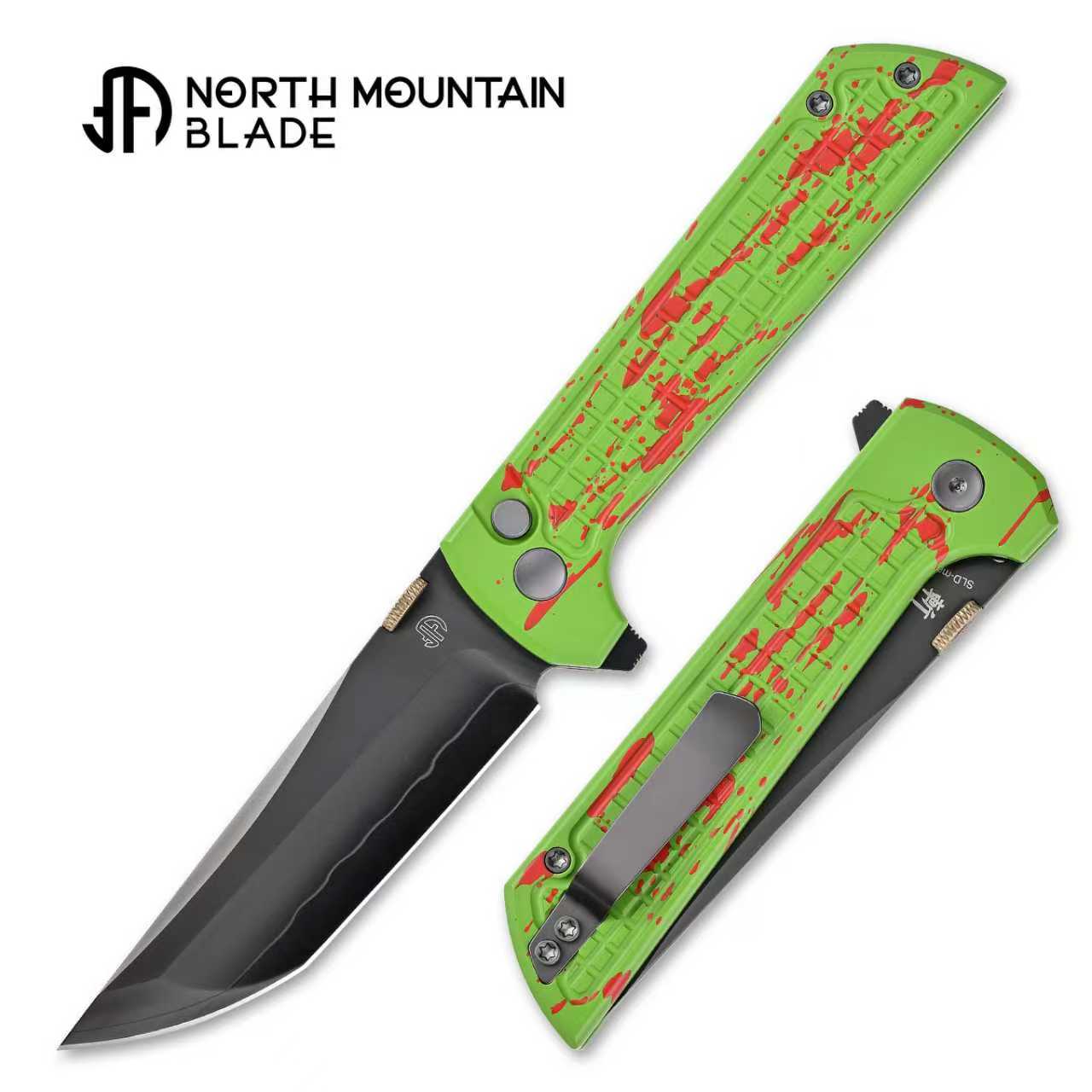 North Mountain Blade 2404-G-ZOM chop 2 zombie edition front view