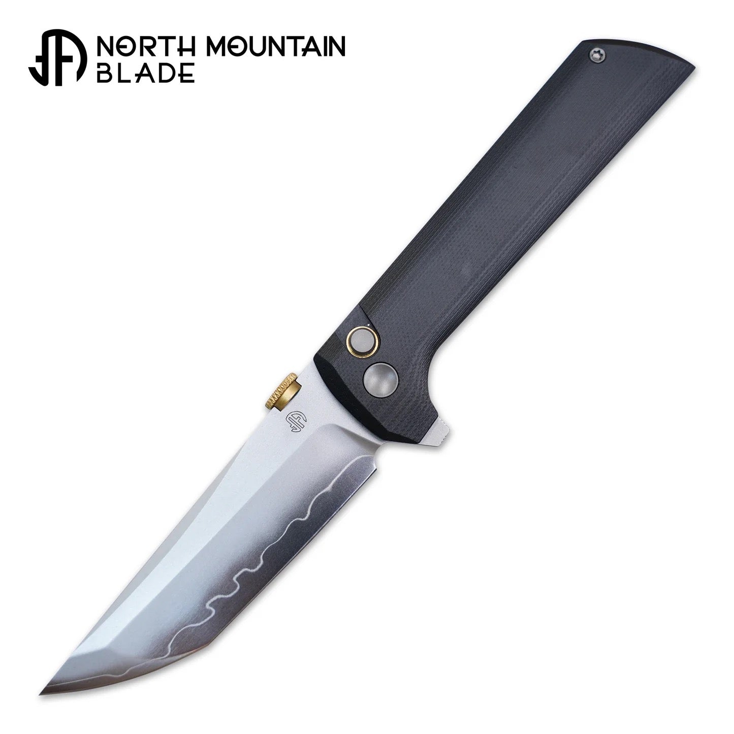 North Mountain Blade 2406BK chop2 black g10 sld magic knife folding