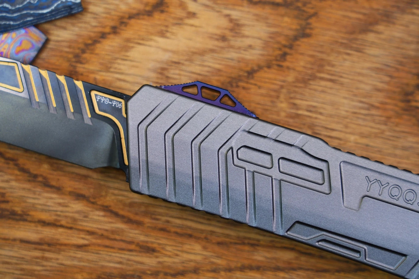 North Mountain Blade NMB-Giant double spring otf mechanism detail