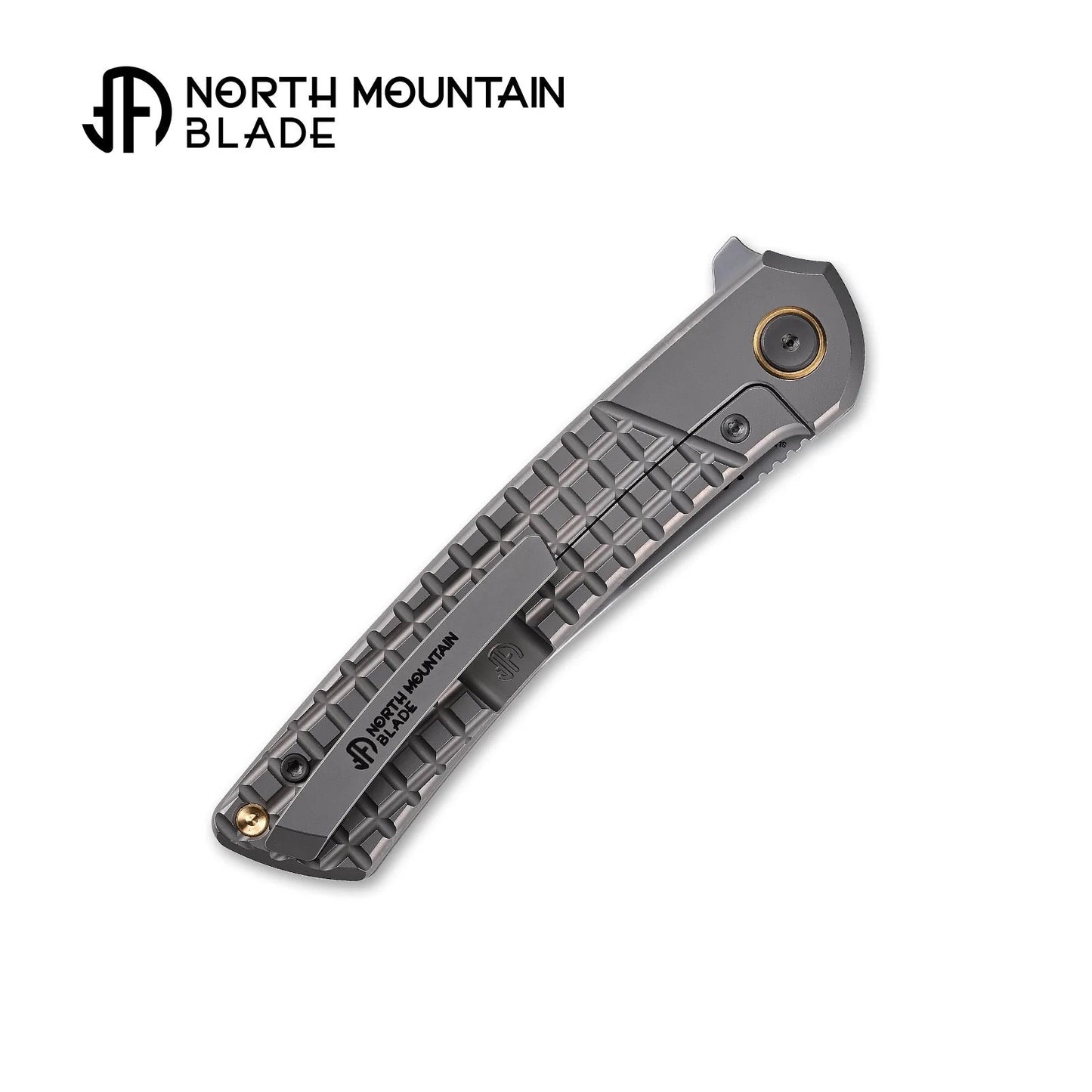 North Mountain Blade Zero 2507-Grid – 3.5" SLD-Magic Tanto Titanium Frame Lock Knife