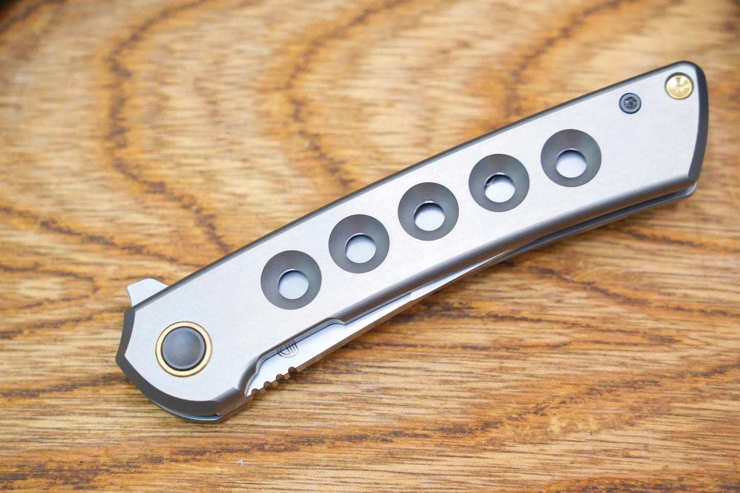 North Mountain Blade 2507-Hole zero closed position folding knife