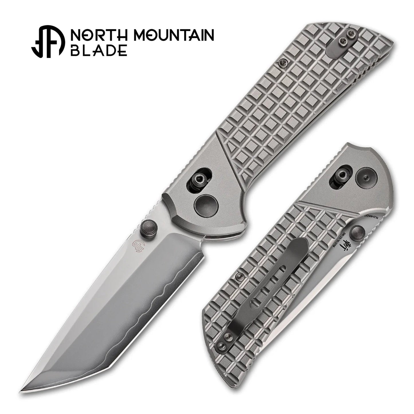 North Mountain Blade 2532-TI CHOP – SLD-Magic Tanto | Titanium Handle | Crossbar Lock | 10-Year Warranty